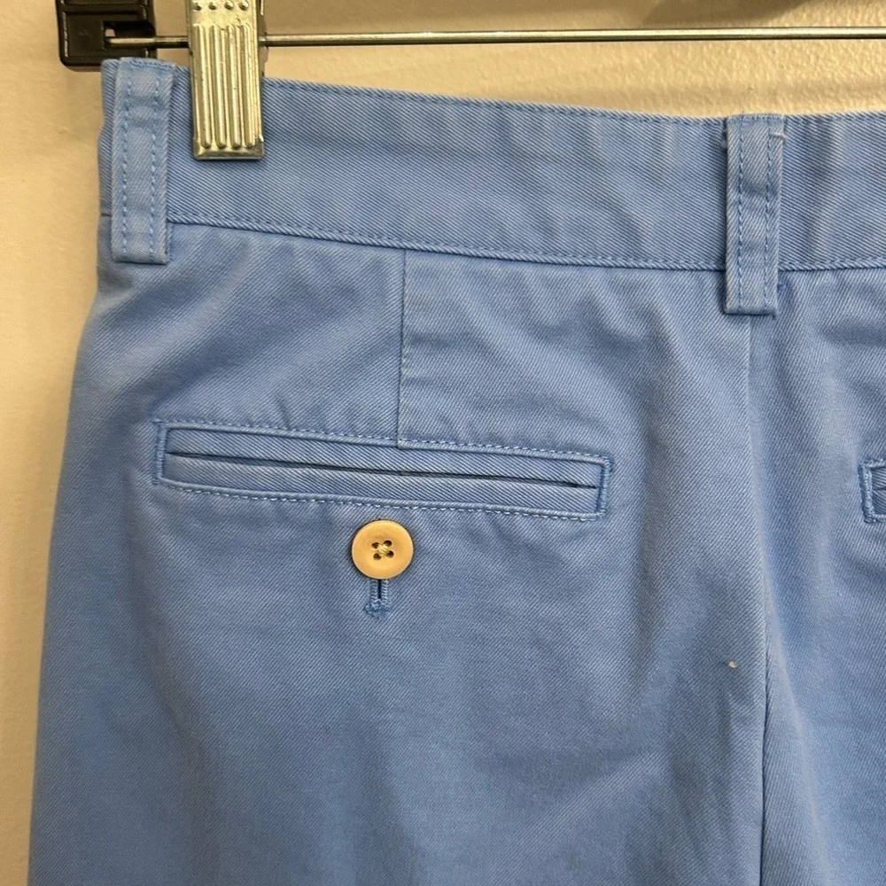 Boys blue vineyard vines size 12 classic straight leg cotton chino